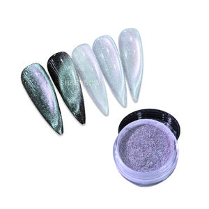 Pigmento magnético para nail art, pó camaleão para olhos de gato, cor clara e brilhante - Product Image 4