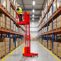 Vollautomatische Hochregal-Kommissioniermaschine für Supermarkt-Lager, Mobiler Hubwagen für Materialtransport