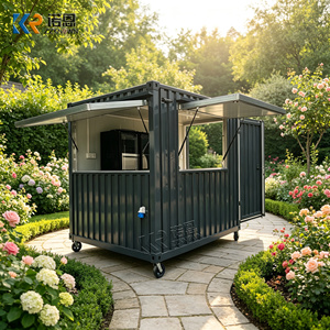 Customized Coffee Shop With Modern Exterior Design Portable Structure Container Cafe - Product Image 3