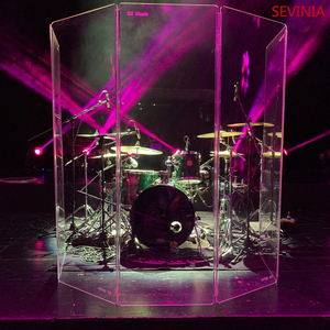 ป้องกันดรัมอะคริลิคแบบออลอินวันแบบกำหนดเองป้องกันเสียงรบกวนพร้อมการติดตั้งจากโรงงานและกรอบกันกระแทกที่ทนทาน - Product Image 3