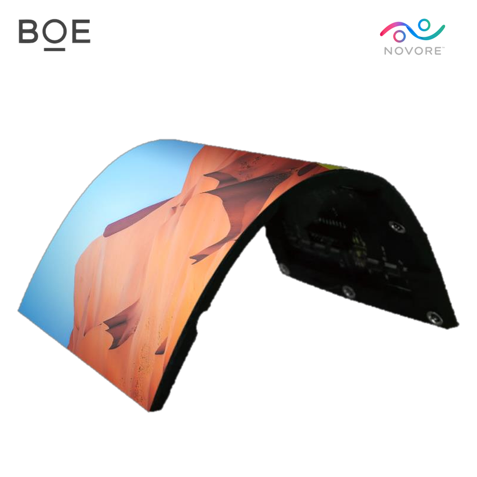 Screen Led Hall BOE BTX018 Indoor P1.8 Flexible LED Display Module 800nits 13-Bit 5000: ...