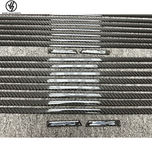 Molduras Laterales de Puerta de Fibra de Carbono Estilo B para G Wagon W464 G500 G63 2019-2024, Kits de Adhesivos Decorativos, Garantía de 6 Meses - Product Image 2