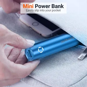 2024 Promotie Cadeau 5000Mah Power Bank Slanke Snel Opladen Draagbare Mini Mobiele Power Banks 5000Mah