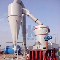 Nouveau broyeur à rouleaux industriel Raymond à 5 rouleaux pour le broyage de la poudre de pierre calcaire, capacité de 5 à 10 TPH, marque Hongke