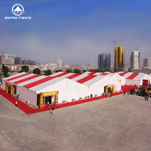 Tente de réception d'<span class=keywords><strong>occasion</strong></span> 15x45m en bon état, imperméable et ignifuge, pour fêtes et événements en extérieur, avec parois latérales en aluminium pour église - Product Image 6