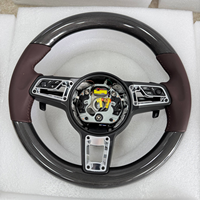 Volant de direction en carbone brillant de qualité supérieure pour Cayenne Macan 911 971 986 986 958.1