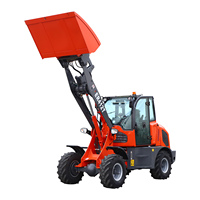 EVERUN ER412T 1,2 tonne, mini-chargeur frontal compact de petite taille pour jardin, neuf, fabriqué en Chine, OEM