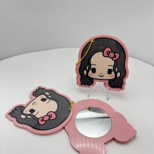 아크릴 애니메이션 거울 휴대용 거울 패션 선물 발렌타인데이 선물 귀여운 화장 거울 맞춤형 친환경 거울 - Product Image 4
