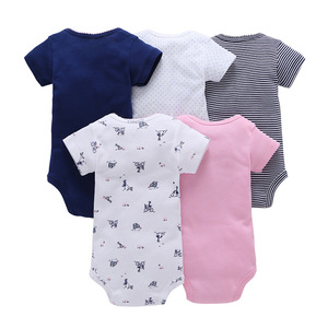 Conjunto de 5 Piezas de Ropa para Bebé Recién Nacido, Ropa Fresca de Verano para Bebé, Traje Bonito para Bebé, Ropa para Niños Pequeños - Product Image 2