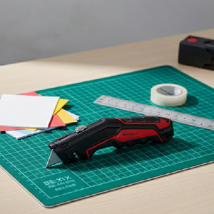 Coltello Pieghevole Professionale con Manico in Lega di Zinco, Lame a Cambio Rapido, Coltello Tascabile DIY OEM di Ricambio - Product Image 4