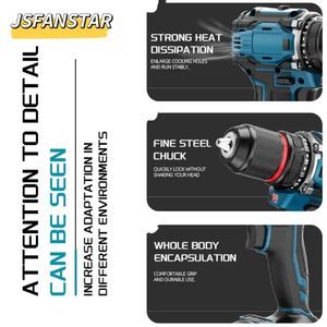 Máy khoan và tua vít không dây đa chức năng, không chổi than, giá rẻ nhất - Product Image 3