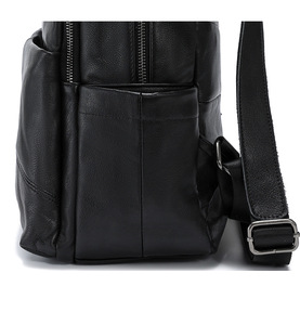 Đơn giản Rau rám nắng Da Ba lô cho phụ nữ sang trọng thương hiệu tùy chỉnh cắt dán sinh viên màu rắn trở lại gói - Product Image 6