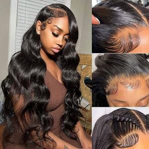 Peluca de Cabello Humano con Cutículas Alineadas, Peluca Completa de Encaje HD, Peluca Frontal de Encaje 360, Cualquier Textura, Cualquier Color, Alta Densidad - Product Image 2
