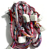 Kabel Harness Konektor Molex Multi-Pin Kustom Berkualitas Tinggi dengan Spiral Wrap, untuk Peralatan Industri & Peralatan Rumah Tangga