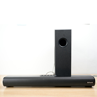 Système de cinéma maison 3.5mm BT5.3 avec barre de son filaire/sans fil Aux Subwoofer Tv Speaker