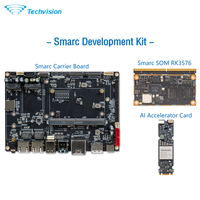Kit d'évaluation d'IA en périphérie Techvision TVI2347R TVI1710R RK3576 RK1828 26 TOPS SMARC 2.2 SOM avec accélérateur NPU M.2