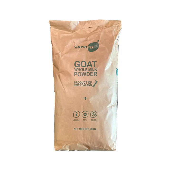 थोक डेयरी उत्पाद उच्च गुणवत्ता पूरे दूध पाउडर Flavoured 25kg बैग, 100% नई न्यूजीलैंड शुद्ध बकरी Millk पाउडर