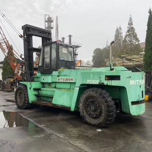 High Quality Used Mitsubishi FD300 Diesel Forklift 30 Ton Good Performance Low Price in Stock Shanghai - Product Image 1