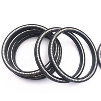 Sellos de labio de PTFE rellenos de carbono, sellos C energizados por resorte, sellos de PTFE energizados por resorte de alta calidad