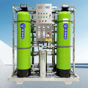 Небольшой очиститель воды обратного осмоса 500 л, стальная конструкция с насосом с фильтром для очистки воды - Product Image 2