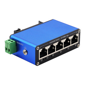 Fast Ethernet mini kích thước 5 Cổng Ethernet chuyển đổi Din-Rail công nghiệp 10/100Mbps không được quản lý mạng chuyển đổi - Product Image 2