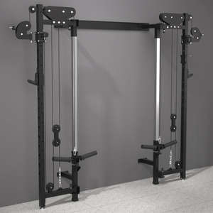 Nueva Versión de Rack de Sentadillas <span class=keywords><strong>Plegable</strong></span> Montado en Pared, Rack de Cables <span class=keywords><strong>Plegable</strong></span>, Equipo de Gimnasio, Jaula de Potencia para Ejercicios de Musculación - Product Image 5