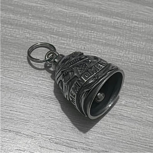 Clochettes <span class=keywords><strong>de</strong></span> moto personnalisées pour motards, pendentif cloche 'Live to Ride', cadeaux <span class=keywords><strong>porte</strong></span>-bonheur pour motards - Product Image 1