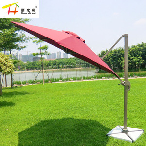 Parasol romain cantilever de grande taille pour jardin et plage, personnalisable avec impression de logo, vente en gros <span class=keywords><strong>d</strong></span>'usine, parasols et bases pour terrasse - Product Image 6