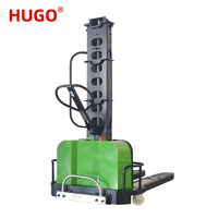500kg 700kg batteria al litio autocaricante Pallet Loader semi elettrico auto carico sollevamento impilatore portatile autocaricante