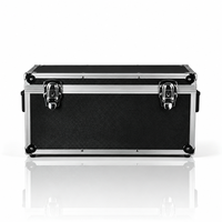 Étui de transport en aluminium de grande capacité 7 ''10'' 12 ''Boîte de rangement pour disques vinyles