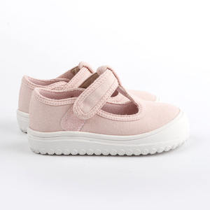 Vente en gros de chaussures tendance pour enfants chaussures en toile écologiques colorées pour filles - Product Image 5