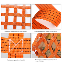 Filet de levage de cargaison en sangle de polyester robuste certifié CE pour la levée par grue
