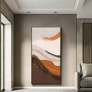Lukisan Dinding Abstrak Modern Sederhana Elegan Mewah untuk Ruang Tamu, Sofa, Latar Belakang, Pintu Masuk, dan Koridor - Product Image 6