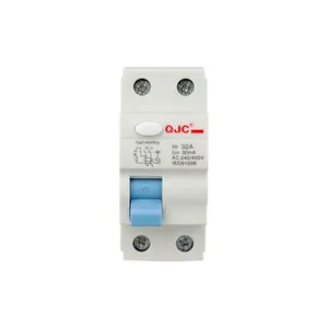 Miniatur profesional pemutus sirkuit produsen AC DC 2P 4P auto reset rccb 63 Amp mccb/rcbo/elcb/mcb/rccb