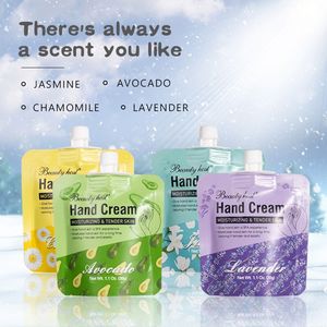 Best Seller Private Label Moisturizing Flower Hand Cream Hand Care Lotion Travel Size Hand Cream - Product Image 2