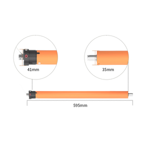 Puertas de persiana enrollable eléctrica Motor tubular 35mm Tubular de aluminio para persianas Smart Zebra - Product Image 3