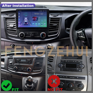 Radio para Auto con Android 14 y DAB+ de 10 Pulgadas para Transit Custom 2018-2023, Compatible con Carplay/Android Auto, Navegación GPS, Reproductor de DVD - Product Image 2