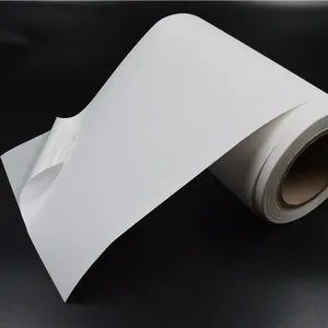 Prezzo di fabbrica jumbo rotolo autoadesivo a getto d'inchiostro gloss PP adesivo di carta