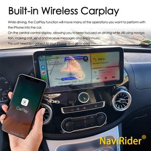 Radio de Coche Android 13 de 12.3 Pulgadas y 2 DIN para Mercedes Benz Vito 116 W447 2016, Receptor Estéreo, Navegación GPS, DSP, Reproductor de Video y Carplay - Product Image 6