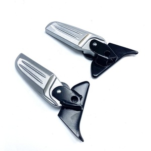 Repose-pieds pour moto Primavera Sprint 125 150, repose-pieds passager noir, marchepieds, pédales - Product Image 6