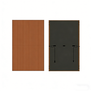 Paneles Solares Monocristalinos Orgánicos de 380W 390W 400W 420W 430W, Color Rojo, Tipo N, Doble Vidrio Verde, Coloridos - Product Image 1