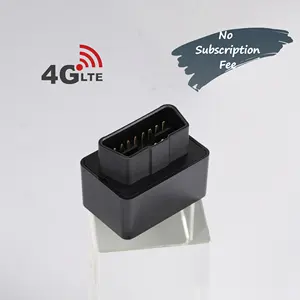 4G 2G OBD OBD2 Car GPS Tracker For Car And Vehicle Tracking System Laser Logo Customize Free Platform No Extra Charges