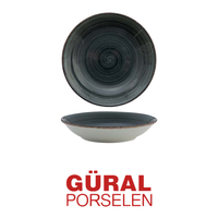 Assiette creuse Avanos Anthracite 20 cm Gural