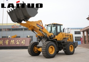Trang trại nông nghiệp giá rẻ 4 5 6ton mini loader ổ đĩa bốn bánh thủy lực đa chức năng Loader cho bán - Product Image 3