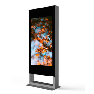 Équipement publicitaire à écran tactile multi-touch autonome pour intérieur, présentoir d'affichage numérique sur pied - Product Image 1