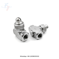 FY Wide angle internal mixture full cone air water mixing atomizer nozzles for foggy fruits food industry
