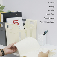 Organizador de Archivos Apilable, Resistente, Ecológico, Libre de BPA, para Escritorio, para Papel A4, Libros, Revistas, Almacenamiento de Documentos