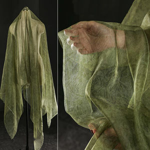 Le merveilleux magicien d'<span class=keywords><strong>Oz</strong></span> gaze de soie pure, fil de soie léger 100%, tissu de robe fait main pour les créateurs de mode - Product Image 1