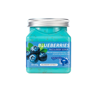 Gommage corporel exfoliant et blanchissant au sel marin parfumé aux fruits, pour le visage et le corps, idéal pour le bain (contre la peau de poulet) - Product Image 1