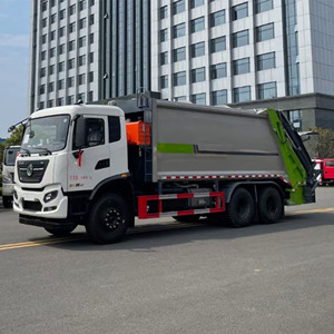 Nuevo camión de basura LHD 162kw Compactador de residuos 14 16 18m3 Vehículo recogedor de basura Diesel Euro 6 Construcción - Product Image 6